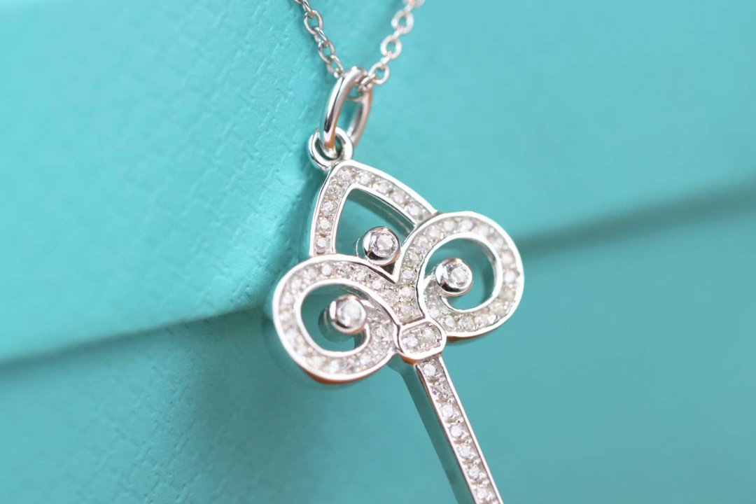Tiffany & Co. 蒂芙尼Tiffany&Co.鸢尾花 钥匙项链