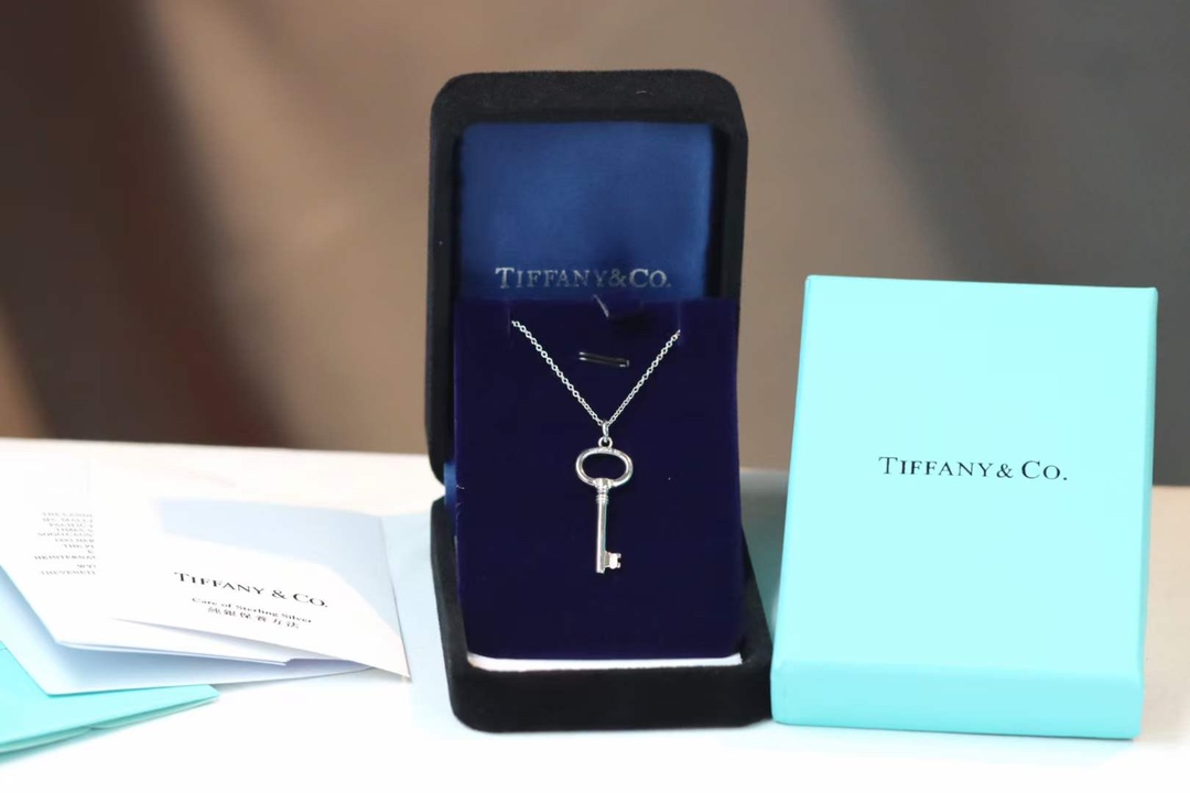 Tiffany & Co. 蒂芙尼Tiffany&Co.小号圆形钥匙项链