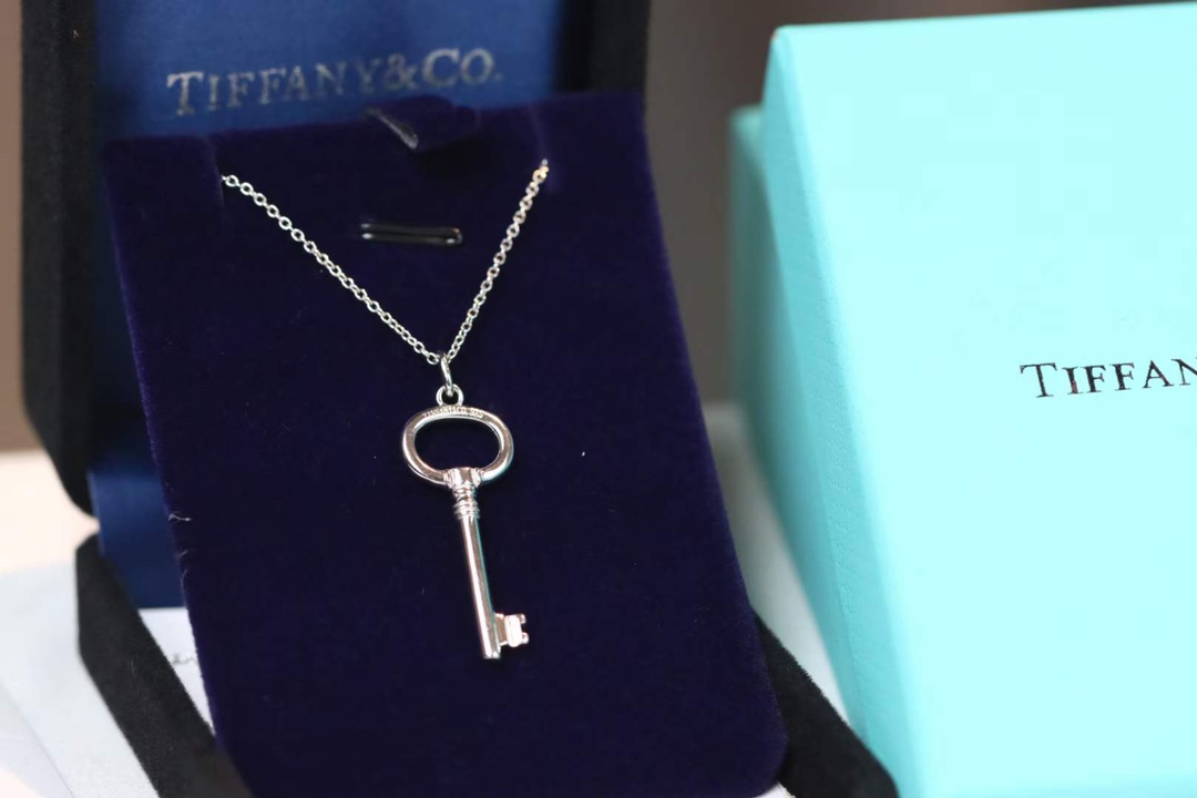 Tiffany & Co. 蒂芙尼Tiffany&Co.小号圆形钥匙项链
