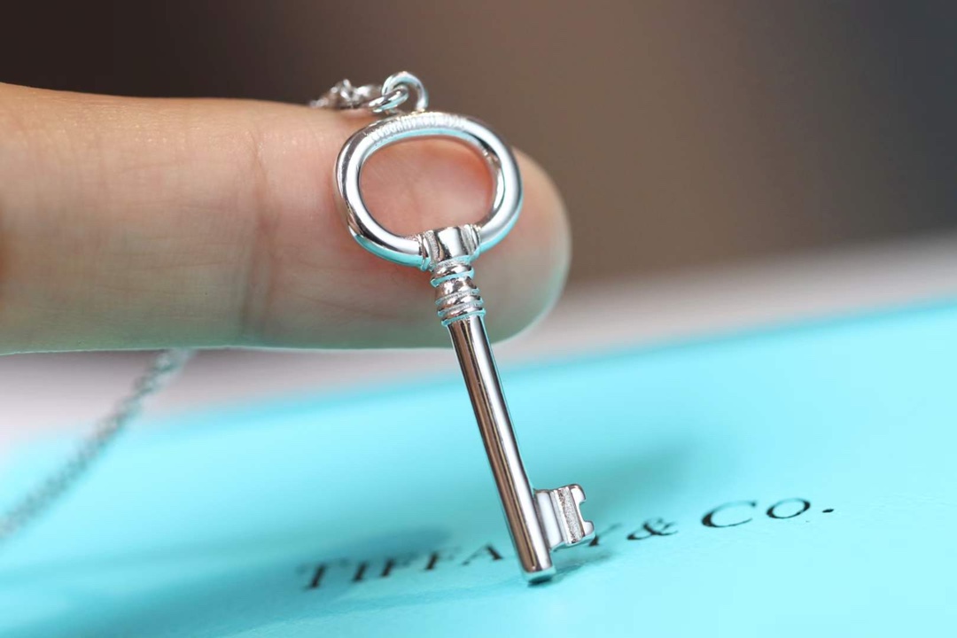 Tiffany & Co. 蒂芙尼Tiffany&Co.小号圆形钥匙项链