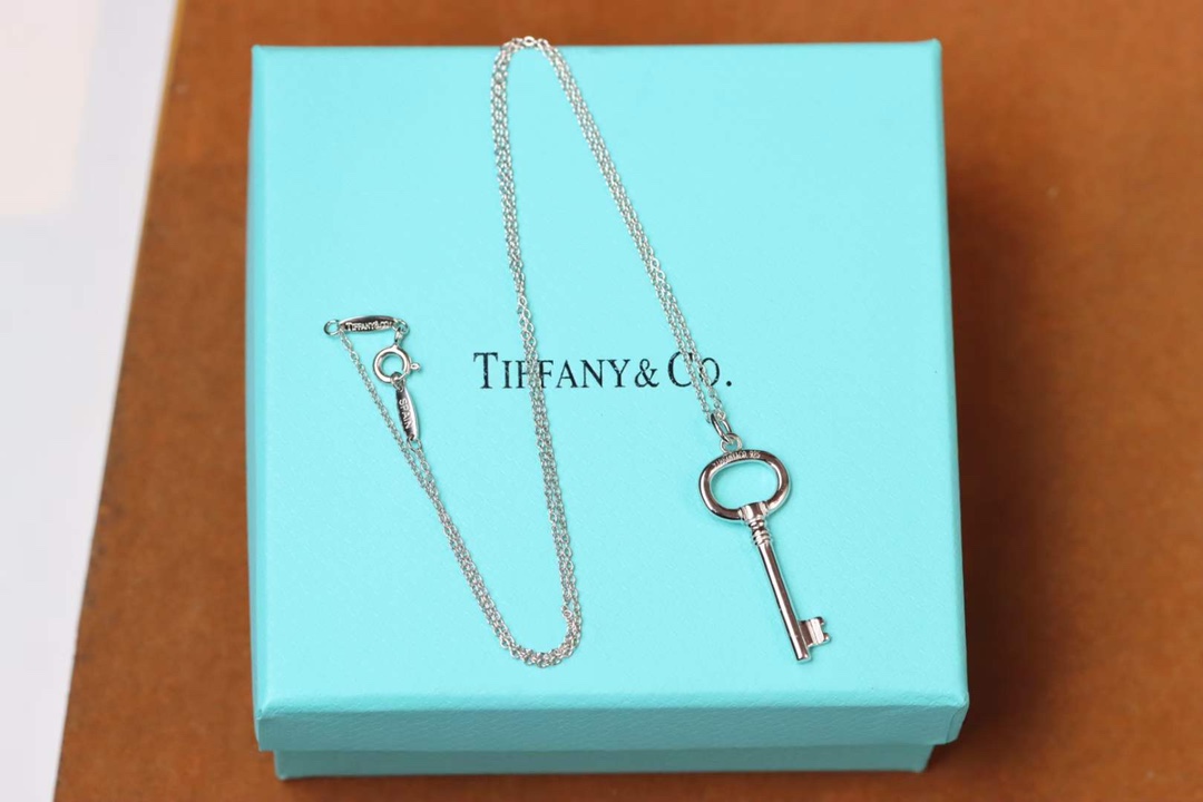 Tiffany & Co. 蒂芙尼Tiffany&Co.小号圆形钥匙项链