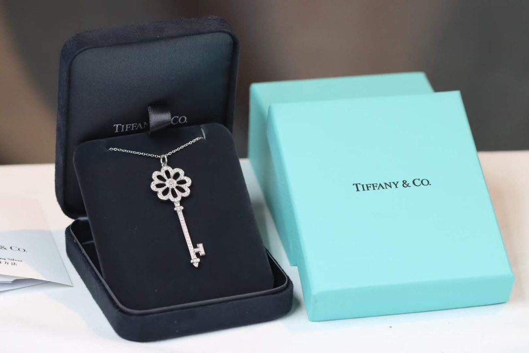 Tiffany & Co. 蒂芙尼Tiffany&Co.雏花菊钥匙项链