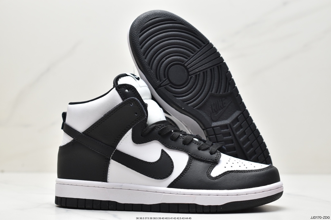 Nike Wmns SB Dunk High ”Panda” dunk series high-top casual sports skateboard shoes DD1399-105