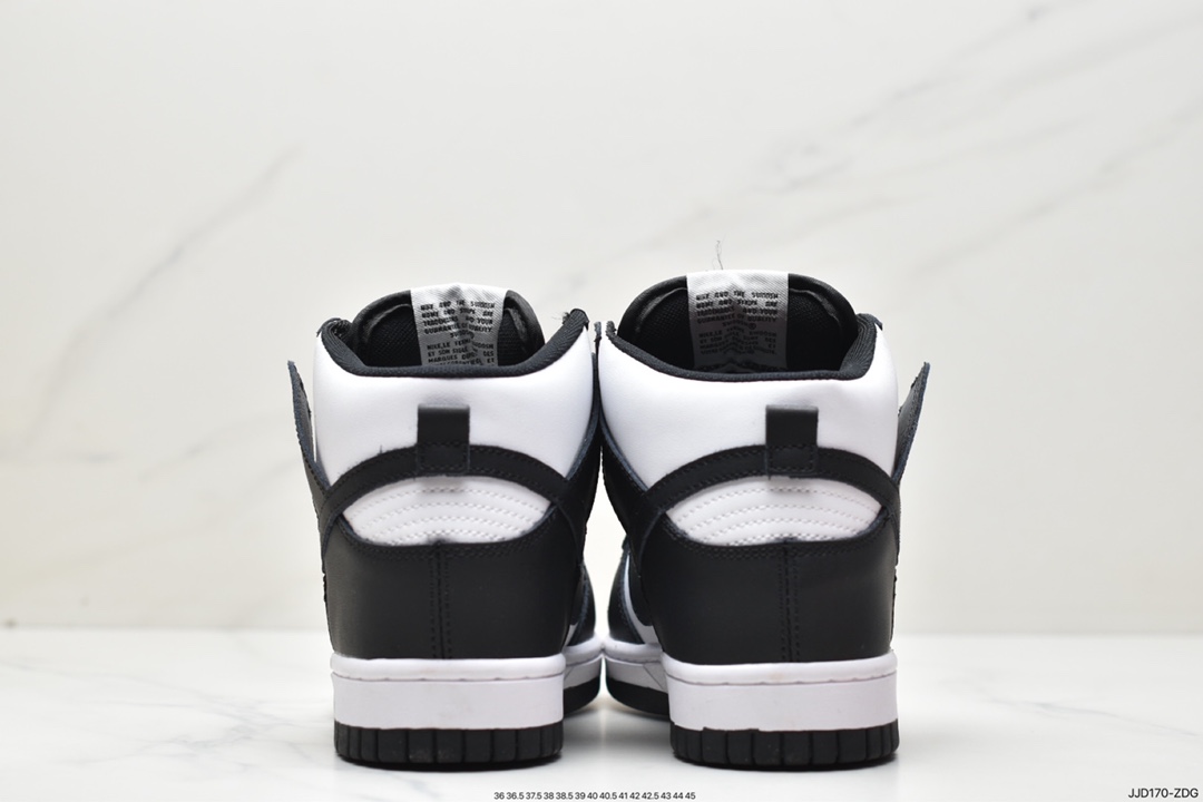 Nike Wmns SB Dunk High ”Panda” dunk series high-top casual sports skateboard shoes DD1399-105