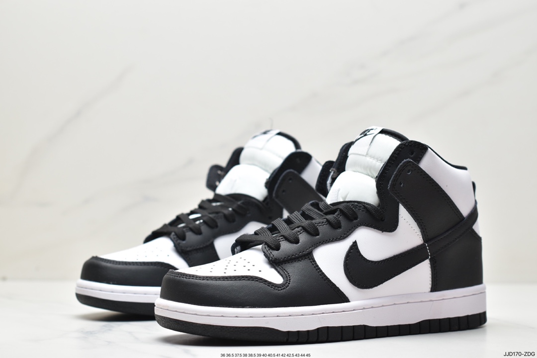 Nike Wmns SB Dunk High ”Panda” dunk series high-top casual sports skateboard shoes DD1399-105