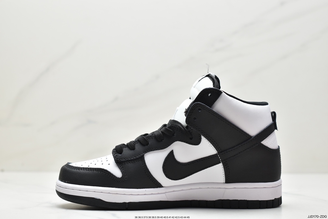 Nike Wmns SB Dunk High ”Panda” dunk series high-top casual sports skateboard shoes DD1399-105