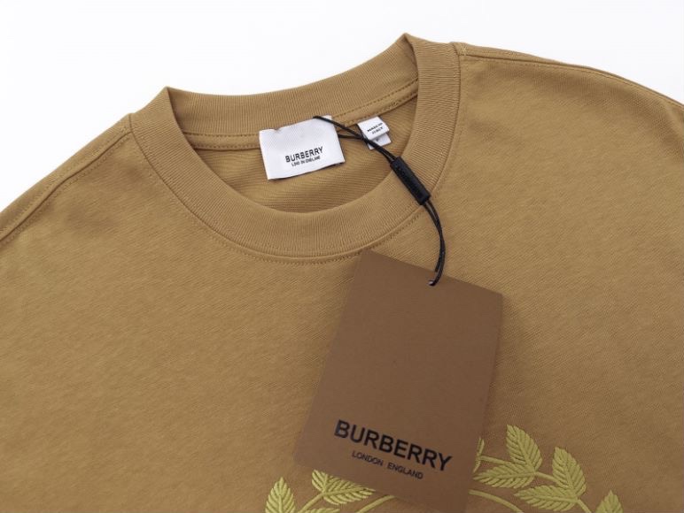 BURBERRY巴宝莉 博柏利橡叶徽标短袖T恤