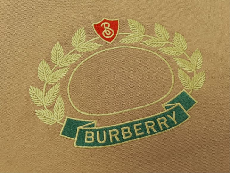 BURBERRY巴宝莉 博柏利橡叶徽标短袖T恤