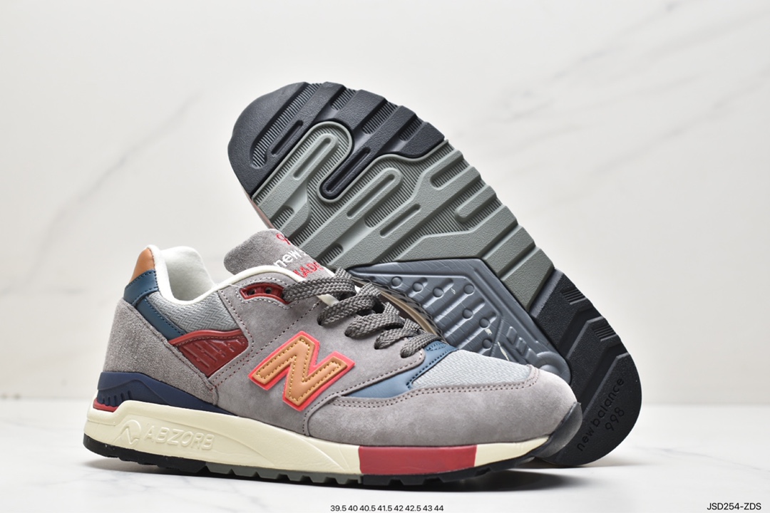 200 New Balance 新百伦 美产 M998DBR 复古休闲慢跑鞋