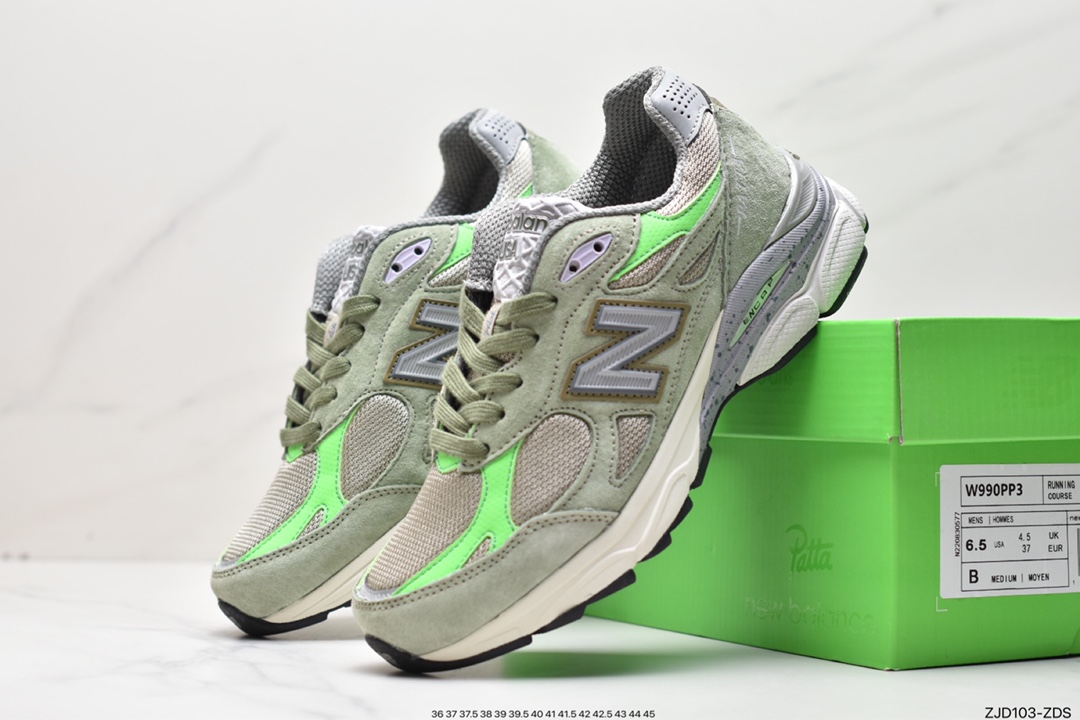 NBNew Balance Made in USA M990PP3 third generation series low help US production W990PP3