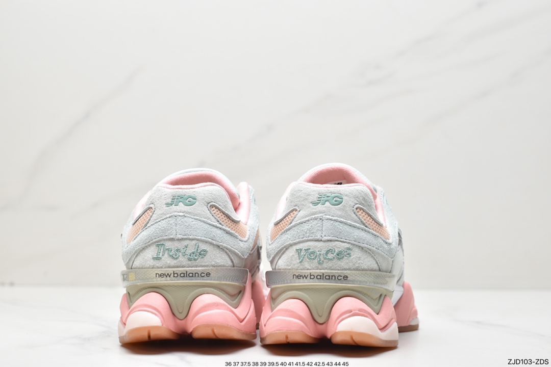 New Balance 9060 ”Baby Shower Blue” series retro all-match daddy style casual sports running shoes ”Co-branded ice clear blue beige powder” U9060JG1