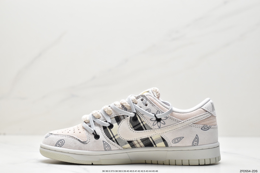 280 Futura x Nike Dunk Low SB联名 解构绑带滑板鞋 DD8338-001