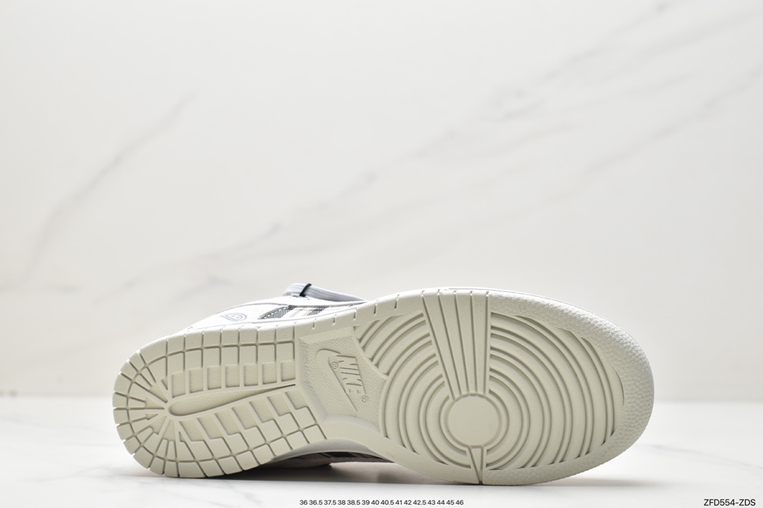 280 Futura x Nike Dunk Low SB联名 解构绑带滑板鞋 DD8338-001