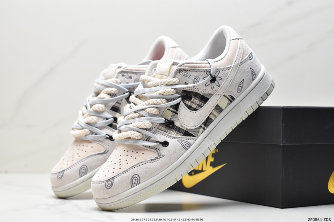 280 Futura x Nike Dunk Low SB联名 解构绑带滑板鞋 DD8338-001