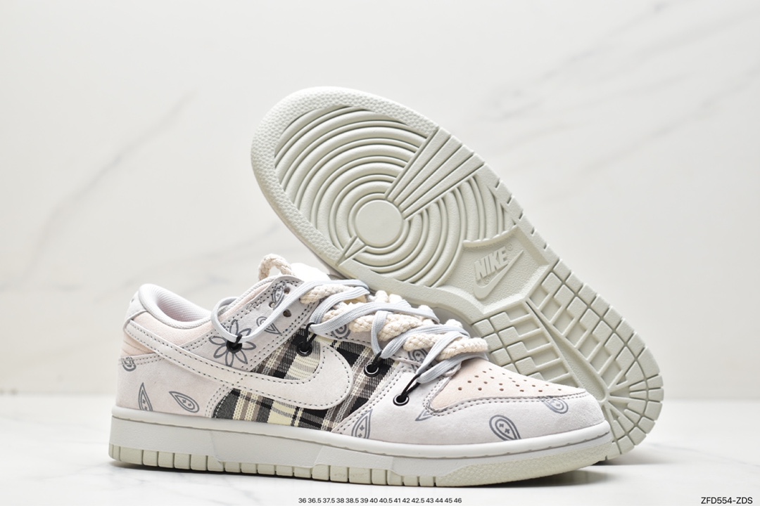 280 Futura x Nike Dunk Low SB联名 解构绑带滑板鞋 DD8338-001