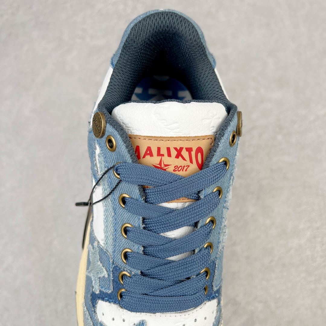 图片[5]-＃福利特价 KAALIXTO Retro Vintage 星星潮流休闲防滑耐磨低帮板鞋 此款鞋使用牛仔作为主要的鞋面材质 结实耐磨 鞋舌设计特有印花皮牌作为搭配充分凸显牛仔的特性 整体鞋款采用牛仔面料随意角度拼接的呈现方法 打破消费者原有对鞋子的刻板印象 让人耳目一新 织麦标在彰品品牌属性的同时更具牛仔的代表性元素 并采用加厚内里 穿着舒适透气 鞋底做旧氧化 尺码：36 37 38 39 40 41 42 43 44 45-选品中心