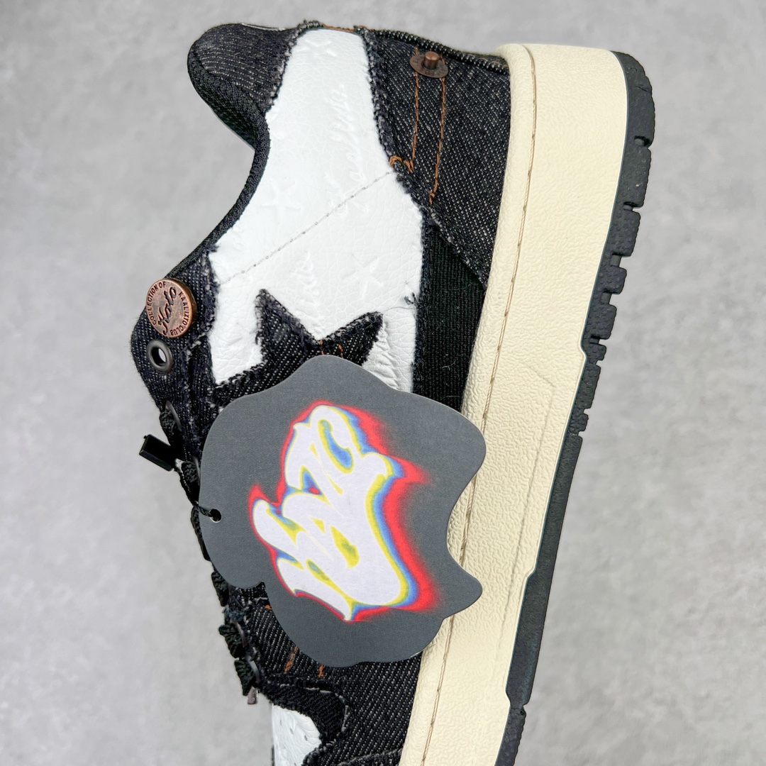 图片[5]-＃福利特价 KAALIXTO Retro Vintage 星星潮流休闲防滑耐磨低帮板鞋 此款鞋使用牛仔作为主要的鞋面材质 结实耐磨 鞋舌设计特有印花皮牌作为搭配充分凸显牛仔的特性 整体鞋款采用牛仔面料随意角度拼接的呈现方法 打破消费者原有对鞋子的刻板印象 让人耳目一新 织麦标在彰品品牌属性的同时更具牛仔的代表性元素 并采用加厚内里 穿着舒适透气 鞋底做旧氧化 尺码：36 37 38 39 40 41 42 43 44 45-选品中心