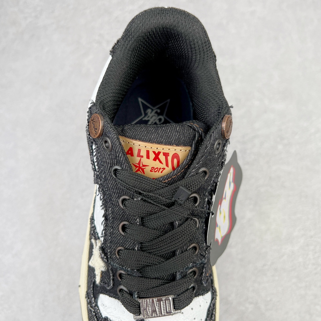 图片[7]-＃福利特价 KAALIXTO Retro Vintage 星星潮流休闲防滑耐磨低帮板鞋 此款鞋使用牛仔作为主要的鞋面材质 结实耐磨 鞋舌设计特有印花皮牌作为搭配充分凸显牛仔的特性 整体鞋款采用牛仔面料随意角度拼接的呈现方法 打破消费者原有对鞋子的刻板印象 让人耳目一新 织麦标在彰品品牌属性的同时更具牛仔的代表性元素 并采用加厚内里 穿着舒适透气 鞋底做旧氧化 尺码：36 37 38 39 40 41 42 43 44 45-选品中心