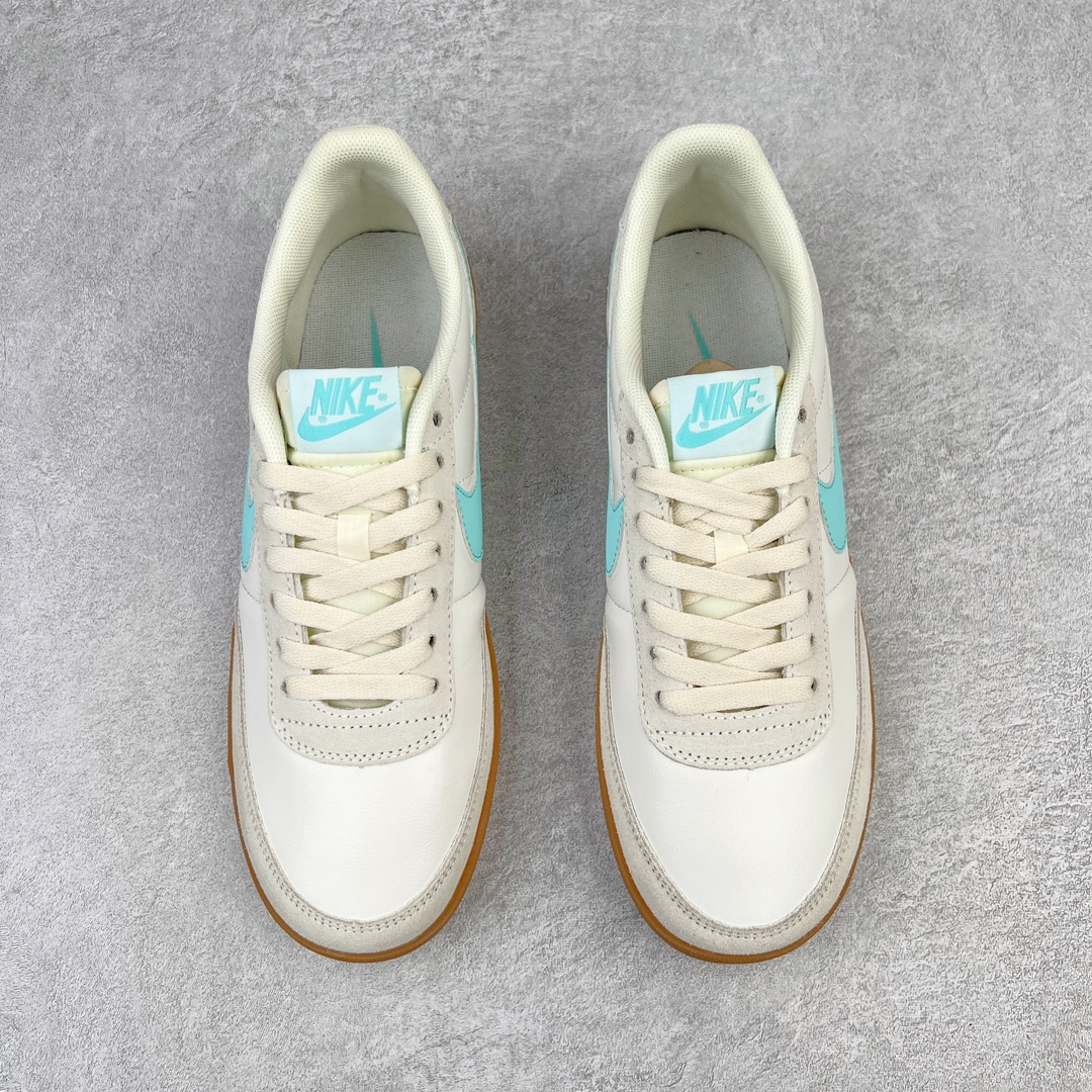 图片[2]-＃平台订单 J.Crew x NK Killshot II Leather 联名复古板鞋 采用米白色皮革制作鞋身 Swoosh 点缀其中 最后搭载棕色生胶大底 流露出满满的复古气气息 尺码：36 36.5 37.5 38 38.5 39 40 40.5 41 42 42.5 43 44-选品中心