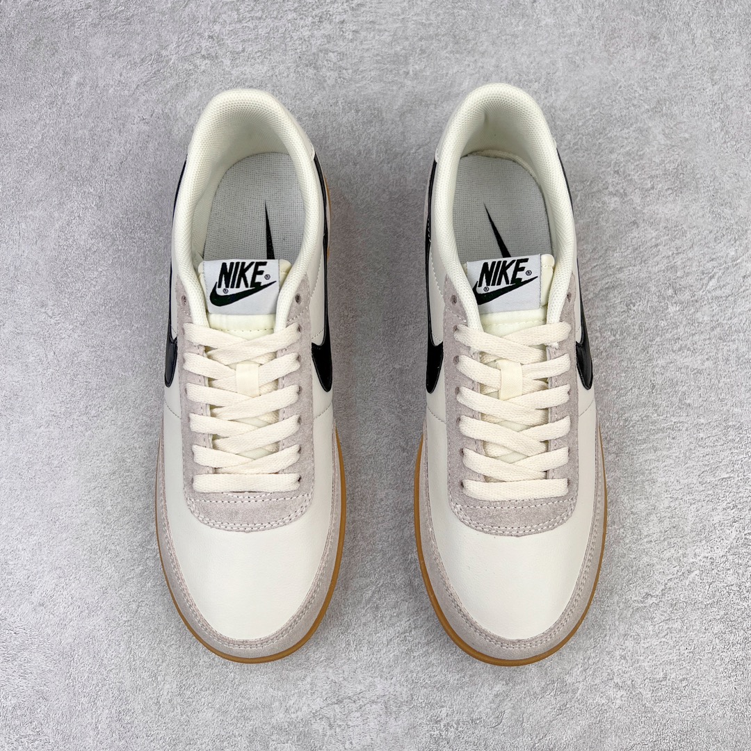 图片[2]-＃平台订单 J.Crew x NK Killshot II Leather 联名复古板鞋 采用米白色皮革制作鞋身 Swoosh 点缀其中 最后搭载棕色生胶大底 流露出满满的复古气气息 尺码：36 36.5 37.5 38 38.5 39 40 40.5 41 42 42.5 43 44-选品中心