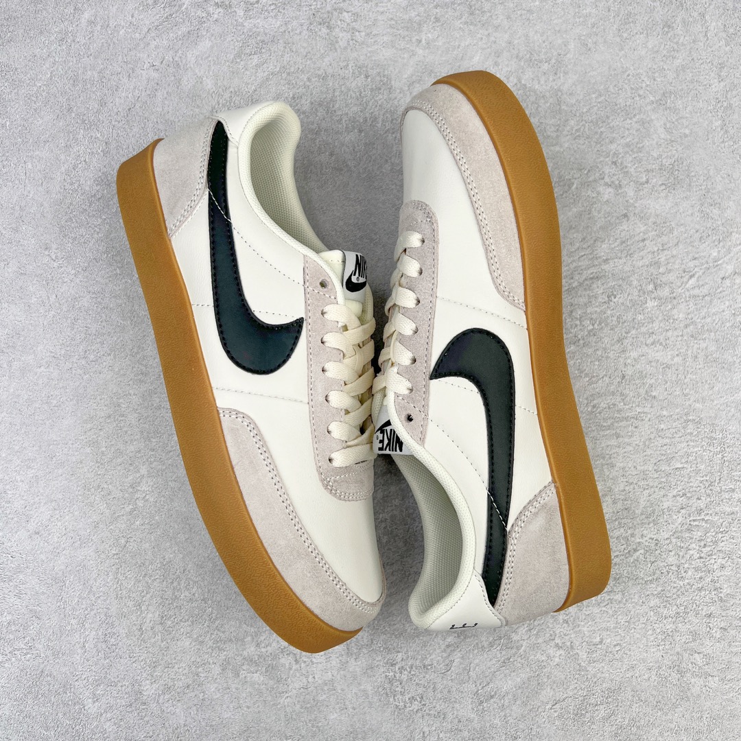 图片[3]-＃平台订单 J.Crew x NK Killshot II Leather 联名复古板鞋 采用米白色皮革制作鞋身 Swoosh 点缀其中 最后搭载棕色生胶大底 流露出满满的复古气气息 尺码：36 36.5 37.5 38 38.5 39 40 40.5 41 42 42.5 43 44-选品中心