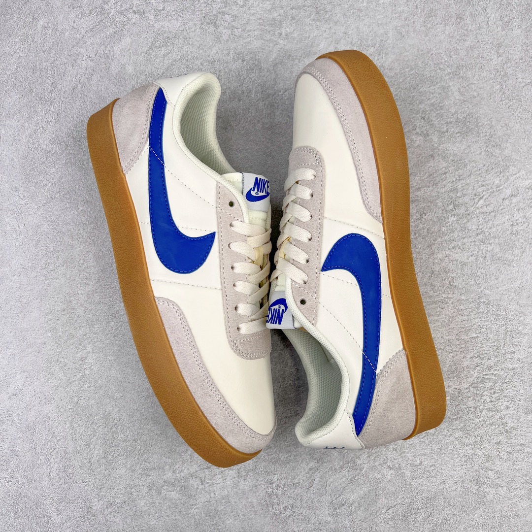 图片[3]-＃平台订单 J.Crew x NK Killshot II Leather 联名复古板鞋 采用米白色皮革制作鞋身 Swoosh 点缀其中 最后搭载棕色生胶大底 流露出满满的复古气气息 尺码：36 36.5 37.5 38 38.5 39 40 40.5 41 42 42.5 43 44-选品中心