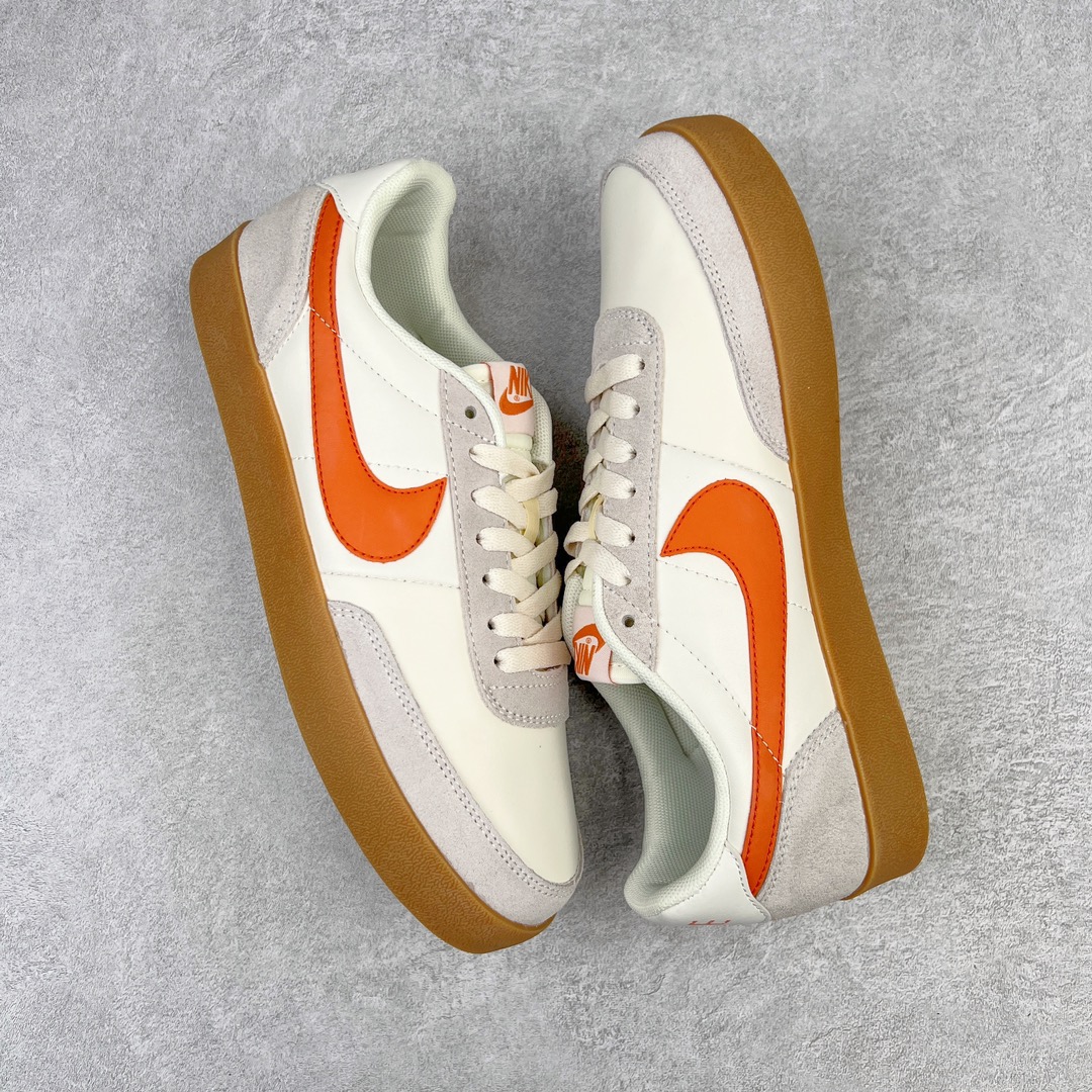 图片[3]-＃平台订单 J.Crew x NK Killshot II Leather 联名复古板鞋 采用米白色皮革制作鞋身 Swoosh 点缀其中 最后搭载棕色生胶大底 流露出满满的复古气气息 尺码：36 36.5 37.5 38 38.5 39 40 40.5 41 42 42.5 43 44-选品中心