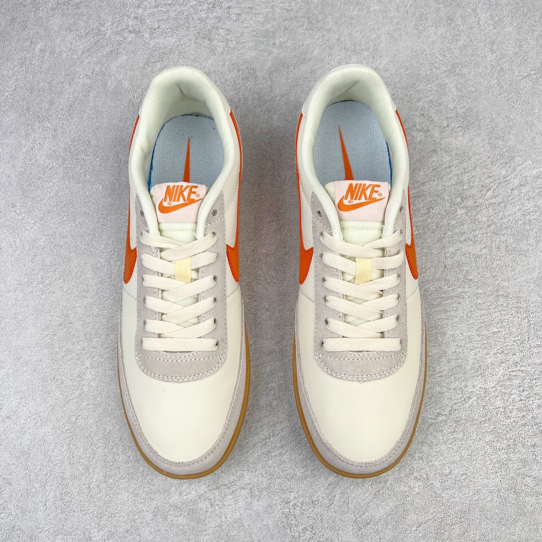 图片[2]-＃平台订单 J.Crew x NK Killshot II Leather 联名复古板鞋 采用米白色皮革制作鞋身 Swoosh 点缀其中 最后搭载棕色生胶大底 流露出满满的复古气气息 尺码：36 36.5 37.5 38 38.5 39 40 40.5 41 42 42.5 43 44-选品中心