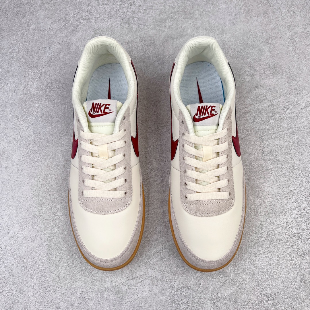 图片[2]-＃平台订单 J.Crew x NK Killshot II Leather 联名复古板鞋 采用米白色皮革制作鞋身 Swoosh 点缀其中 最后搭载棕色生胶大底 流露出满满的复古气气息 尺码：36 36.5 37.5 38 38.5 39 40 40.5 41 42 42.5 43 44-选品中心