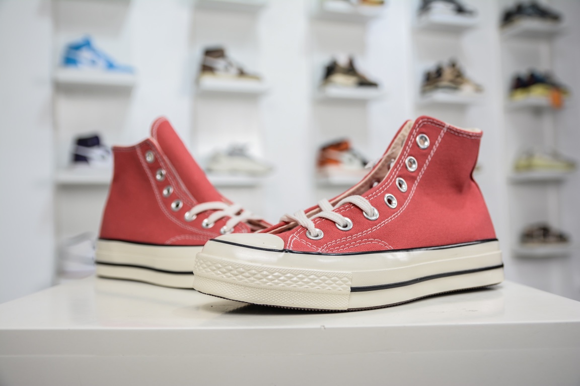 Converse 1970s amber red