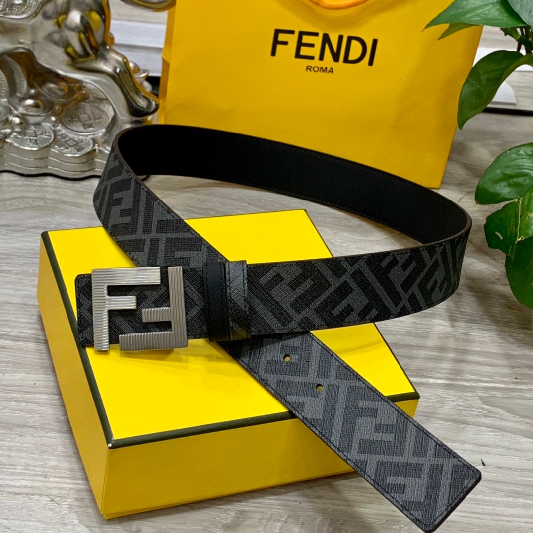 FENDI芬迪专柜同款宽4.0CM双