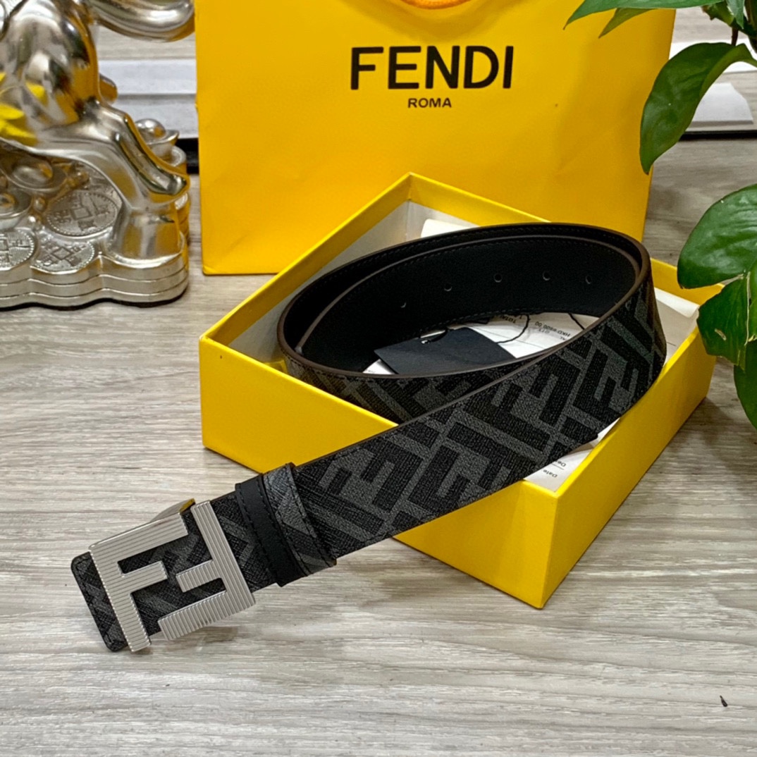 FENDI芬迪专柜同款宽4.0CM双