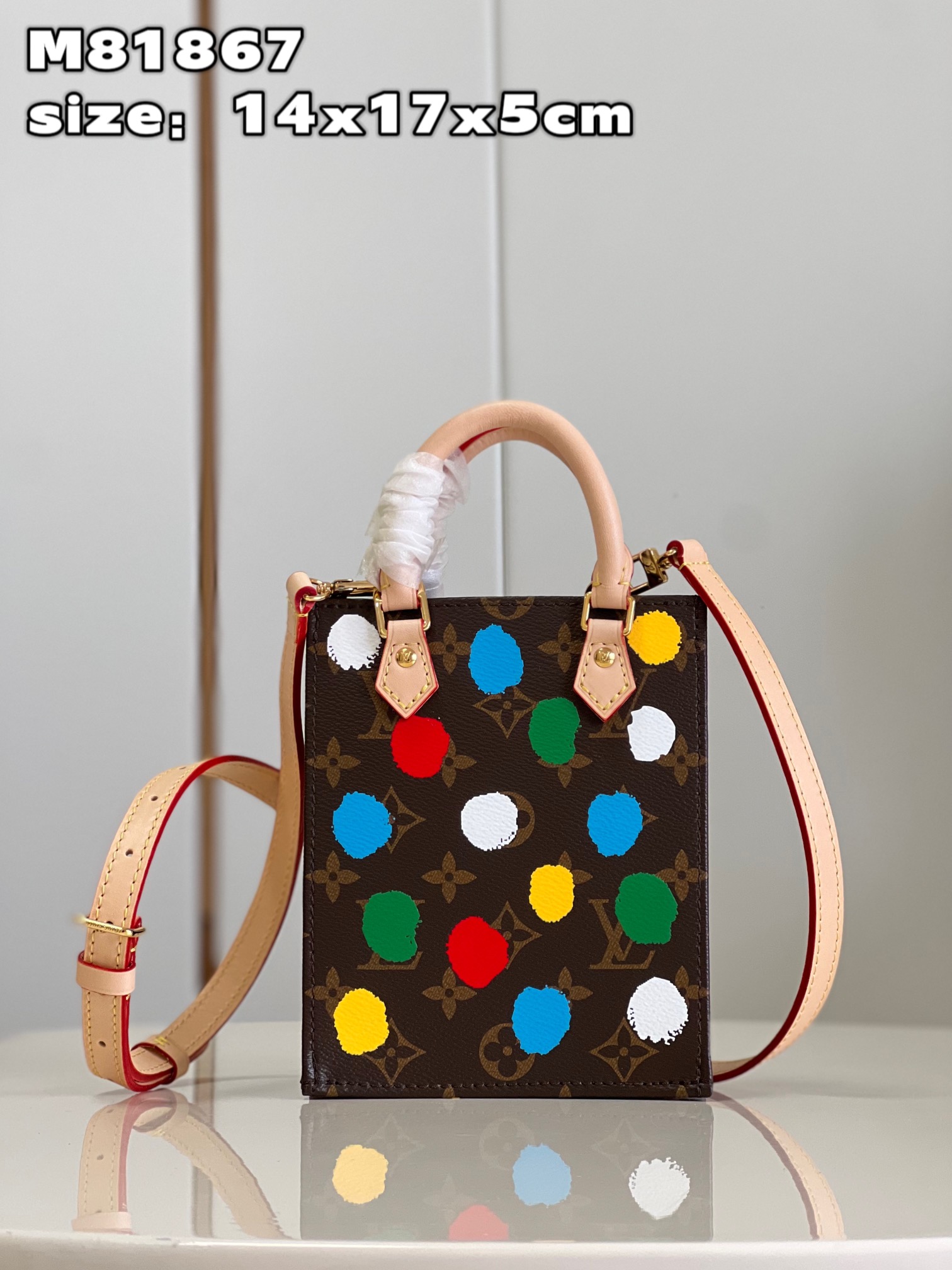 Louis Vuitton LV Sac Plat Bags Handbags Monogram Canvas M81867