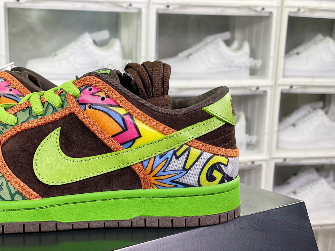 300 SB Dunk Low''De La Soul'' 扣篮系列低帮休闲运动滑板板鞋FD4203-111