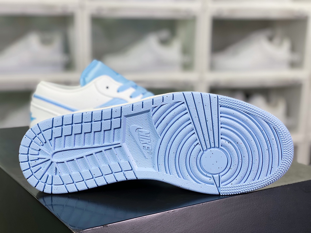 220 Wmns Air Jordan 1 Low GS”Reverse Ice Blue”AJ1乔丹一代低帮DV1299-104