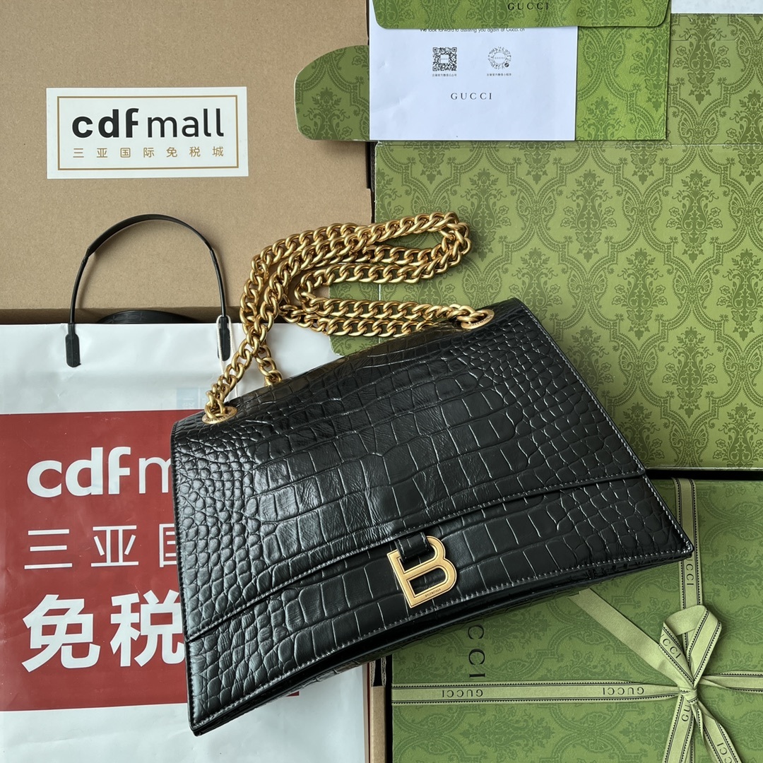 原厂皮配Cdfmall三亚免税店手提袋来自巴黎世家22年秋冬系列Crush气场强大的实用型大包包强势回归