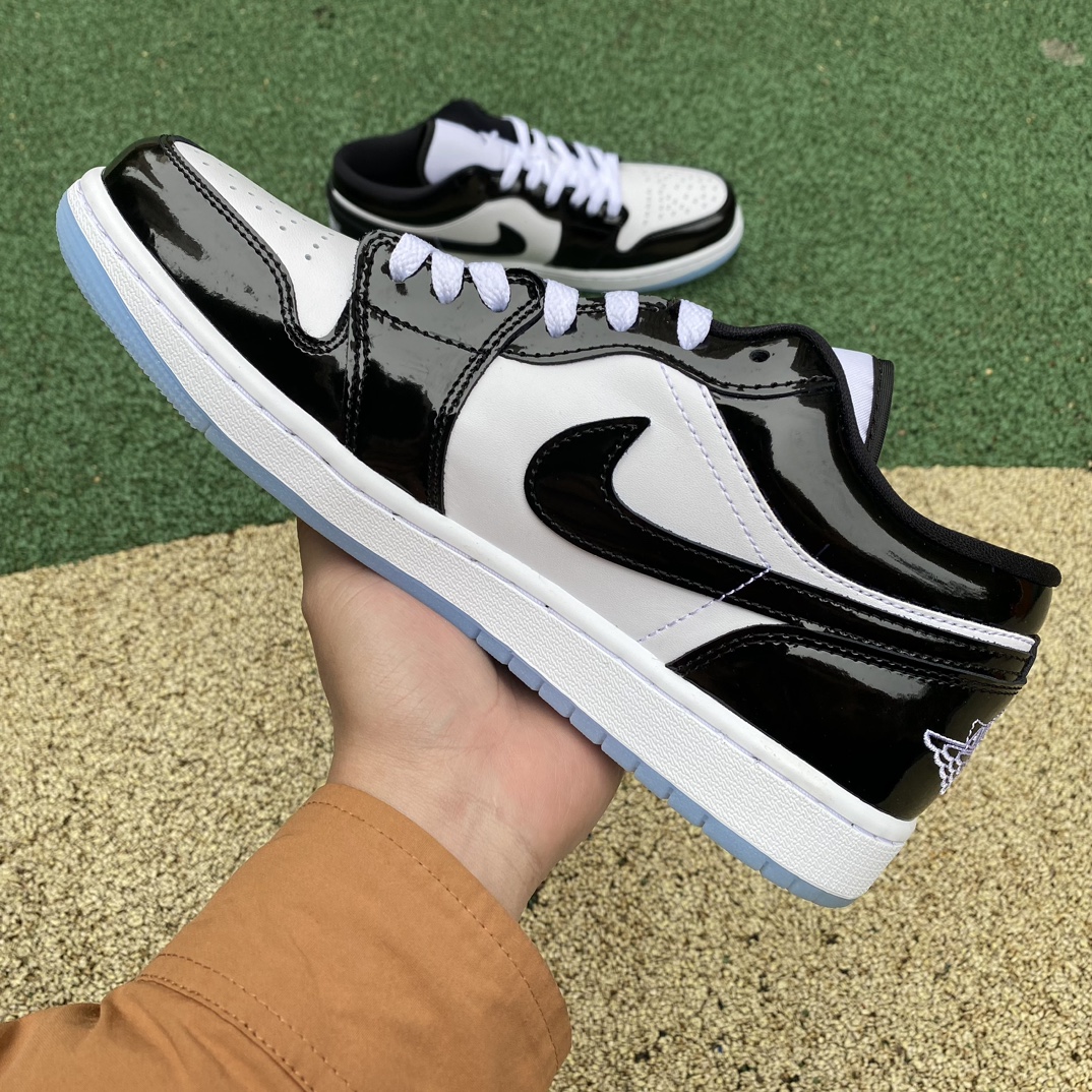 aj1黑白漆皮low尺码40-46纯