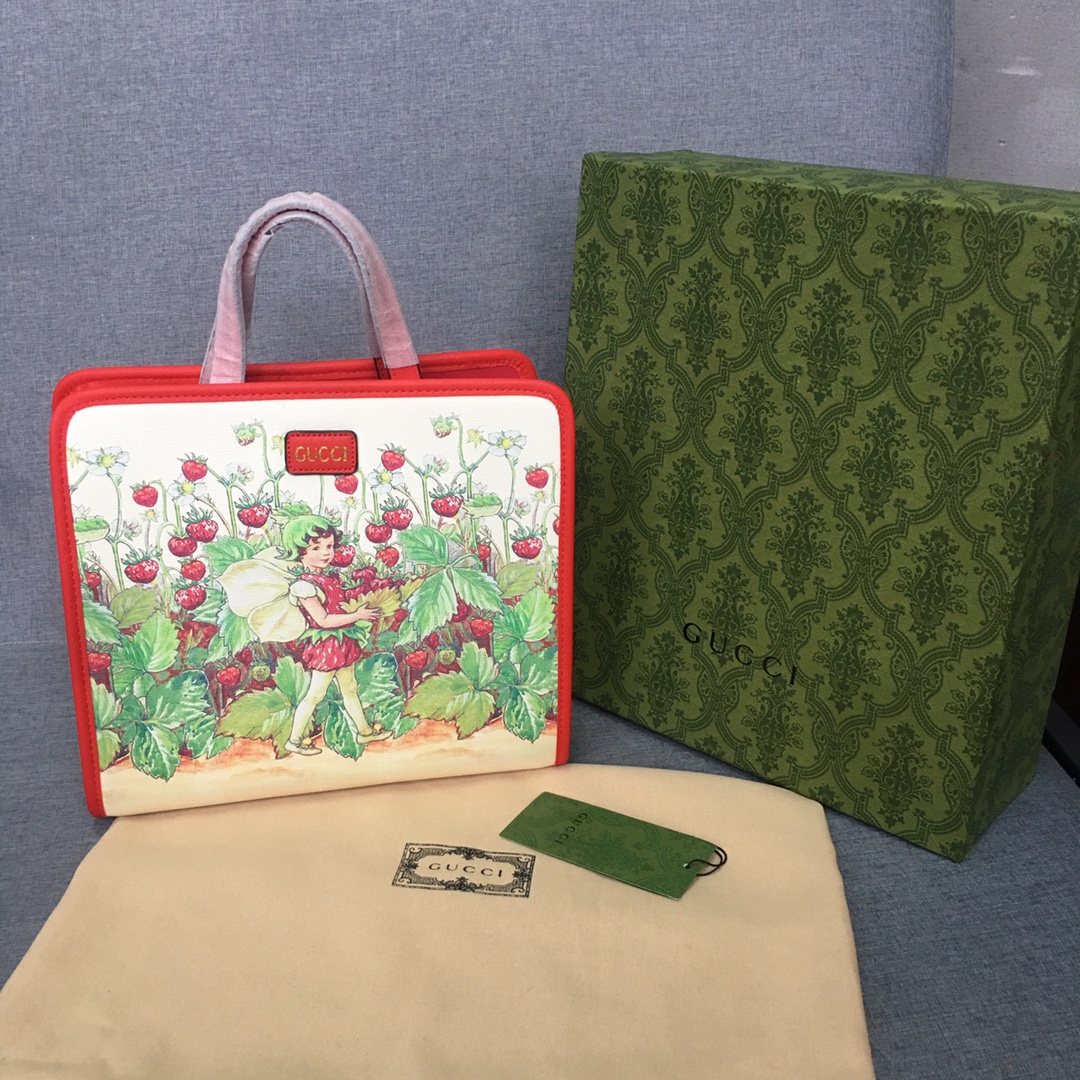 Bolso de mano Hada Roja, Tamaño: 28*25*10, Empaque: Bolsa de polvo