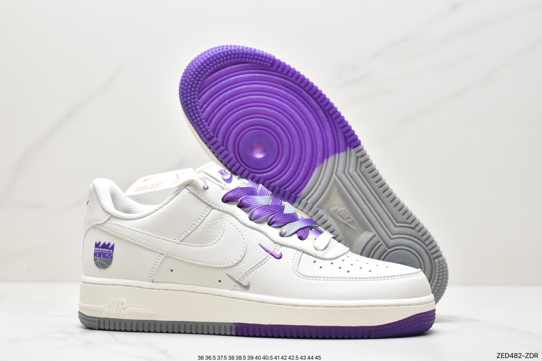 260 Nike Air Force 1 Low '07 “米灰紫”NK6928-205