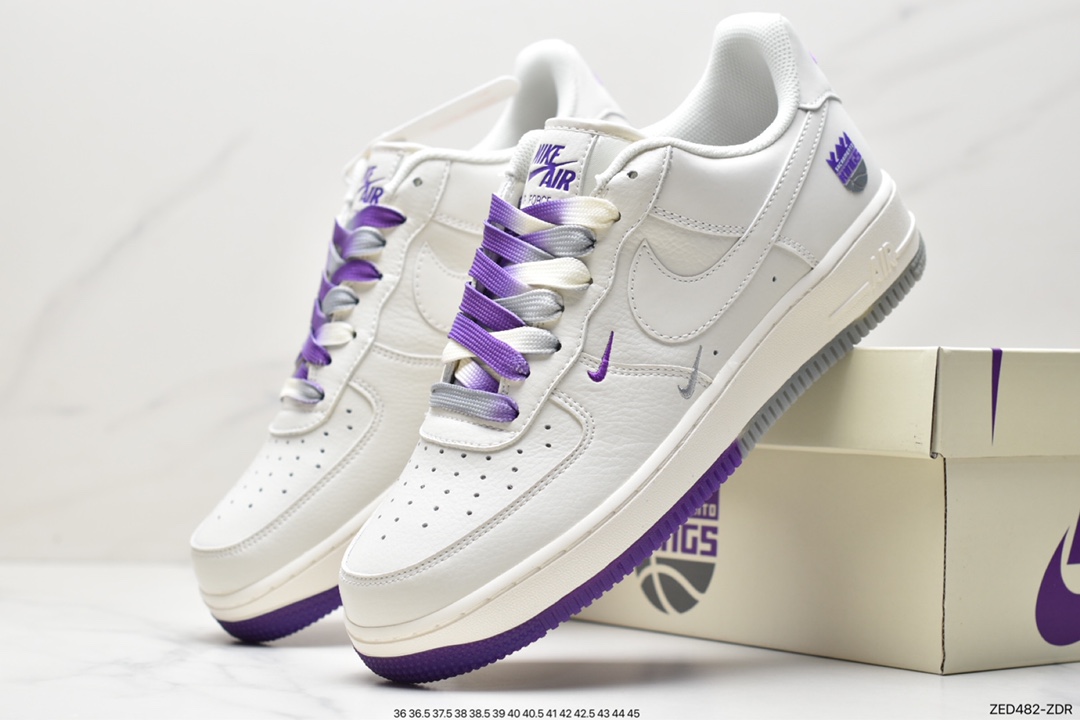 260 Nike Air Force 1 Low '07 “米灰紫”NK6928-205