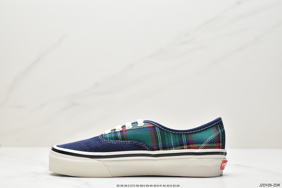 140 VANS/万斯 Vault OG Authentic LX 4孔低帮 百搭休闲帆布棋盘格板鞋