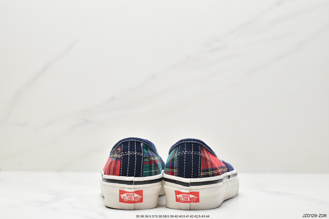 140 VANS/万斯 Vault OG Authentic LX 4孔低帮 百搭休闲帆布棋盘格板鞋