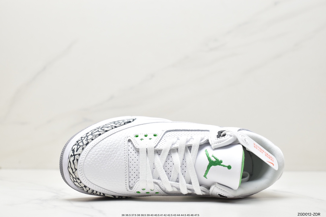 290 Nike Wmns Air Jordan 3 Retro”Lucky Green”迈克尔·乔丹AJ3代中帮CK9646-136