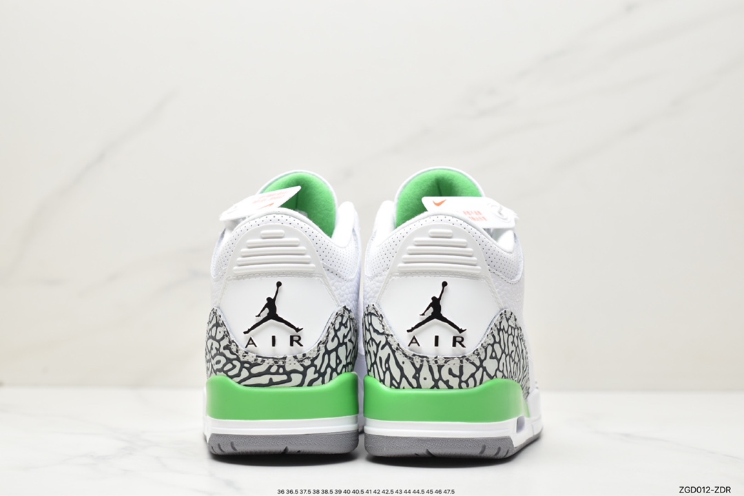 290 Nike Wmns Air Jordan 3 Retro”Lucky Green”迈克尔·乔丹AJ3代中帮CK9646-136