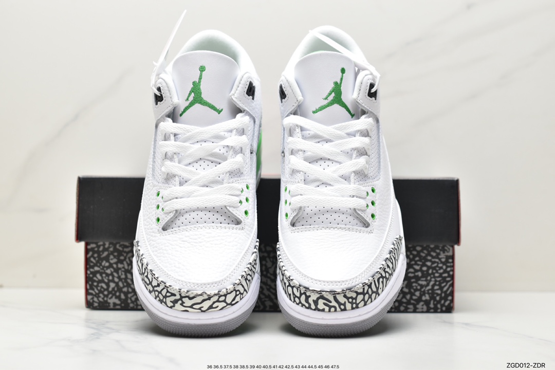 290 Nike Wmns Air Jordan 3 Retro”Lucky Green”迈克尔·乔丹AJ3代中帮CK9646-136