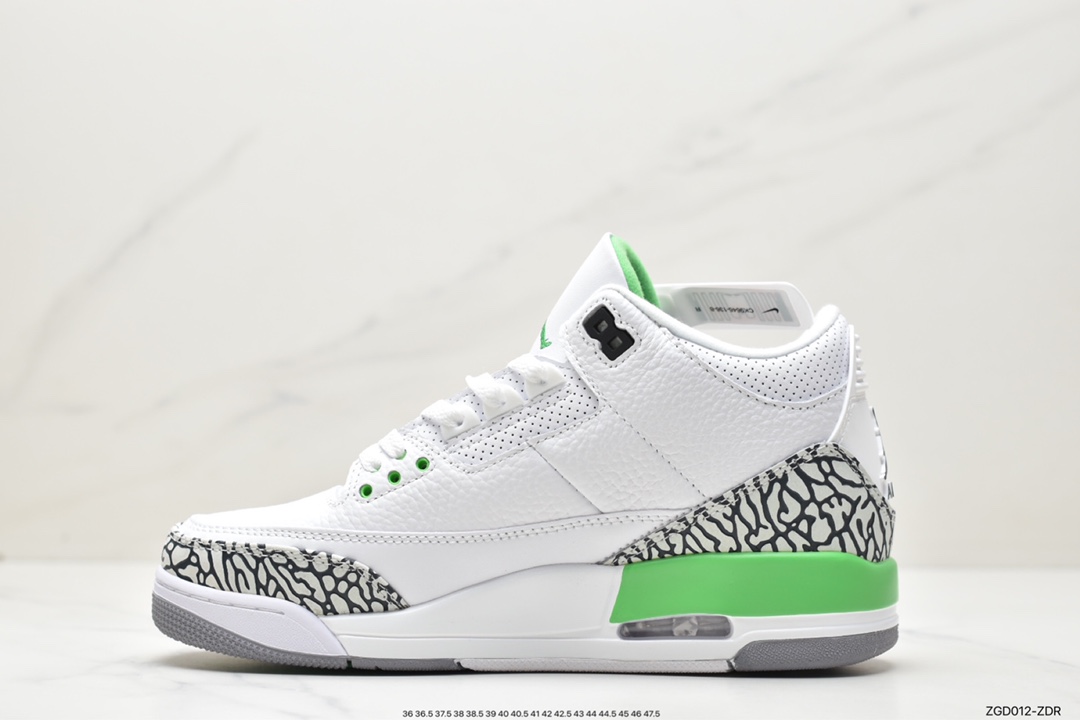290 Nike Wmns Air Jordan 3 Retro”Lucky Green”迈克尔·乔丹AJ3代中帮CK9646-136