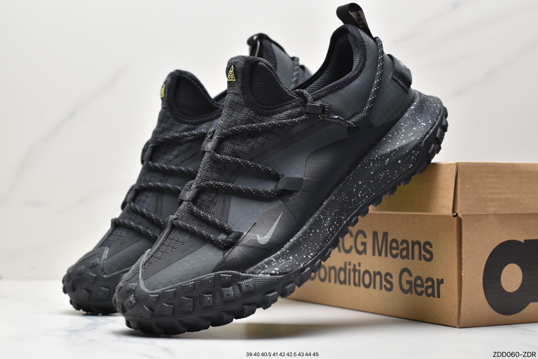 230 黑泼墨Nike ACG Mountain Fly Low Gtx SE 复古潮流登山户外鞋DD2861—002