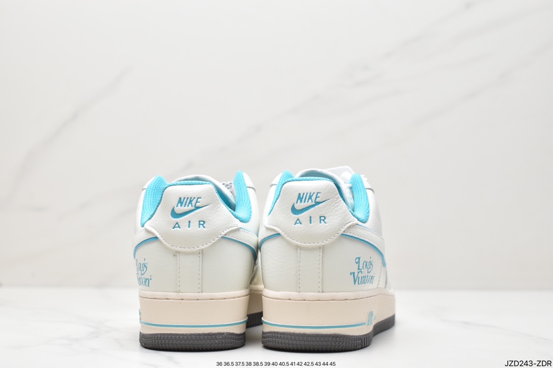 Air Force 1 07 LV8 ”Beige White/Sky Blue/LV” Air Force One HX123-004