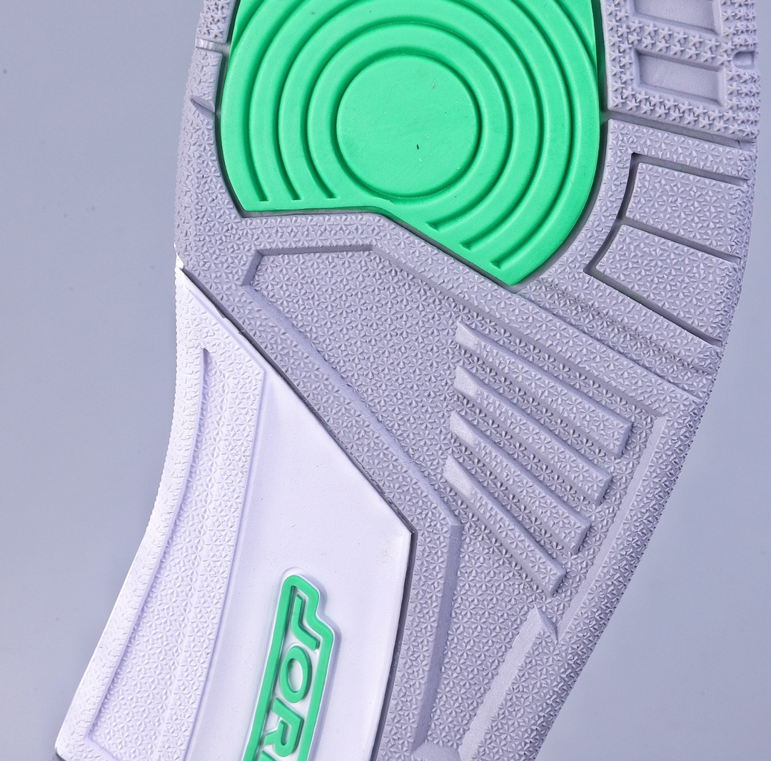 300 加强性价比Air Jordan 3 Retro ”Lucky Green”白绿  CK9646-136