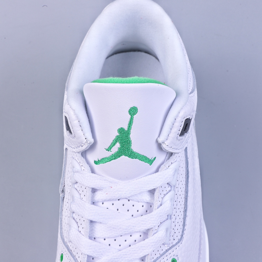 300 加强性价比Air Jordan 3 Retro ”Lucky Green”白绿  CK9646-136